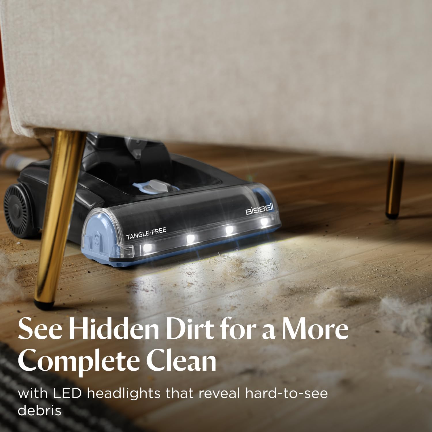 Bissell CleanView Max Tangle-Free, LED Headlights, Extension Wand 4072L - Image 2