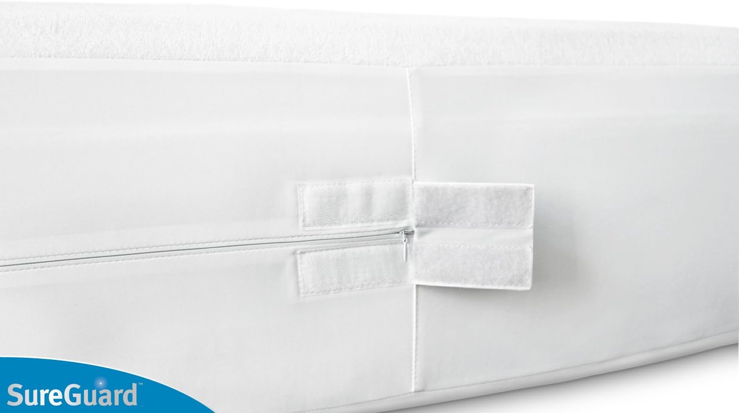 King (17-20 in. Deep) SureGuard Mattress Encasement - 100% Waterproof, Bed Bug Proof, Hypoallergenic - Premium Zippered Six-Sided Cover - Image 4
