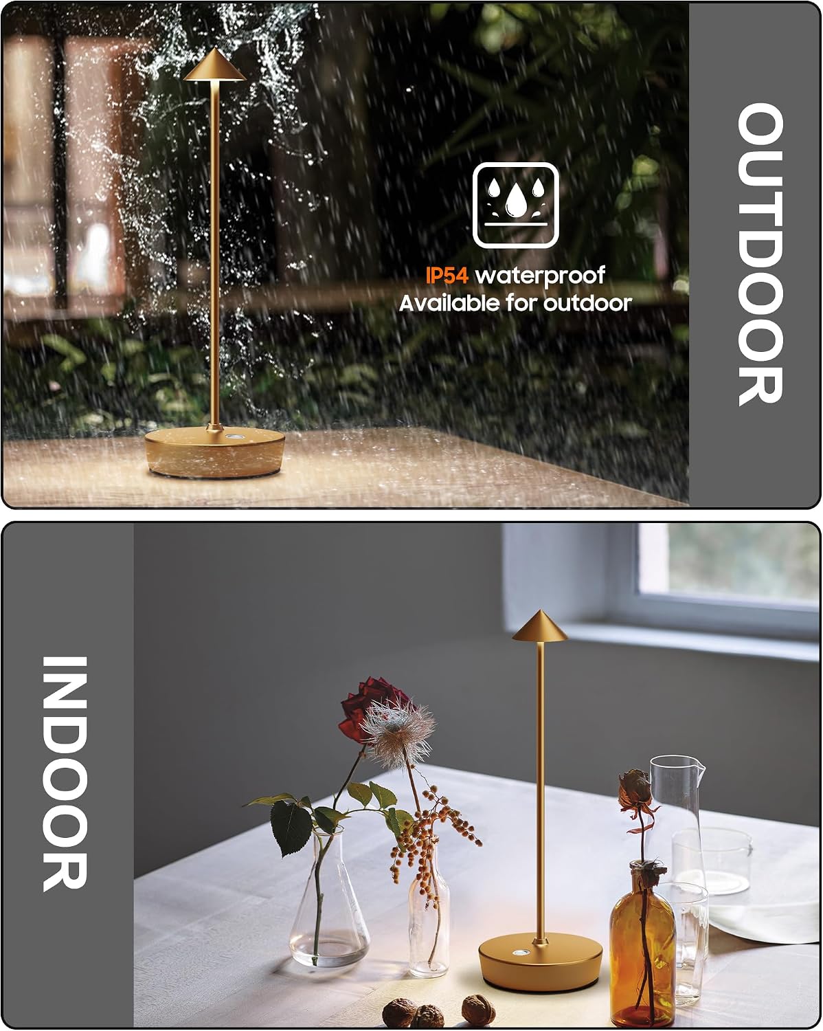 Cordless Table Lamp Rechargeable 6000mAh Battery Outdoor LED Light - Image 5