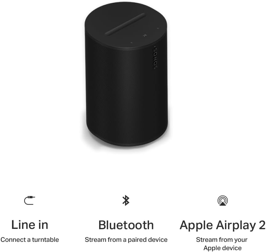 Sonos Era 100 SL Compact, Microphone-Free Speaker - Black - Image 9