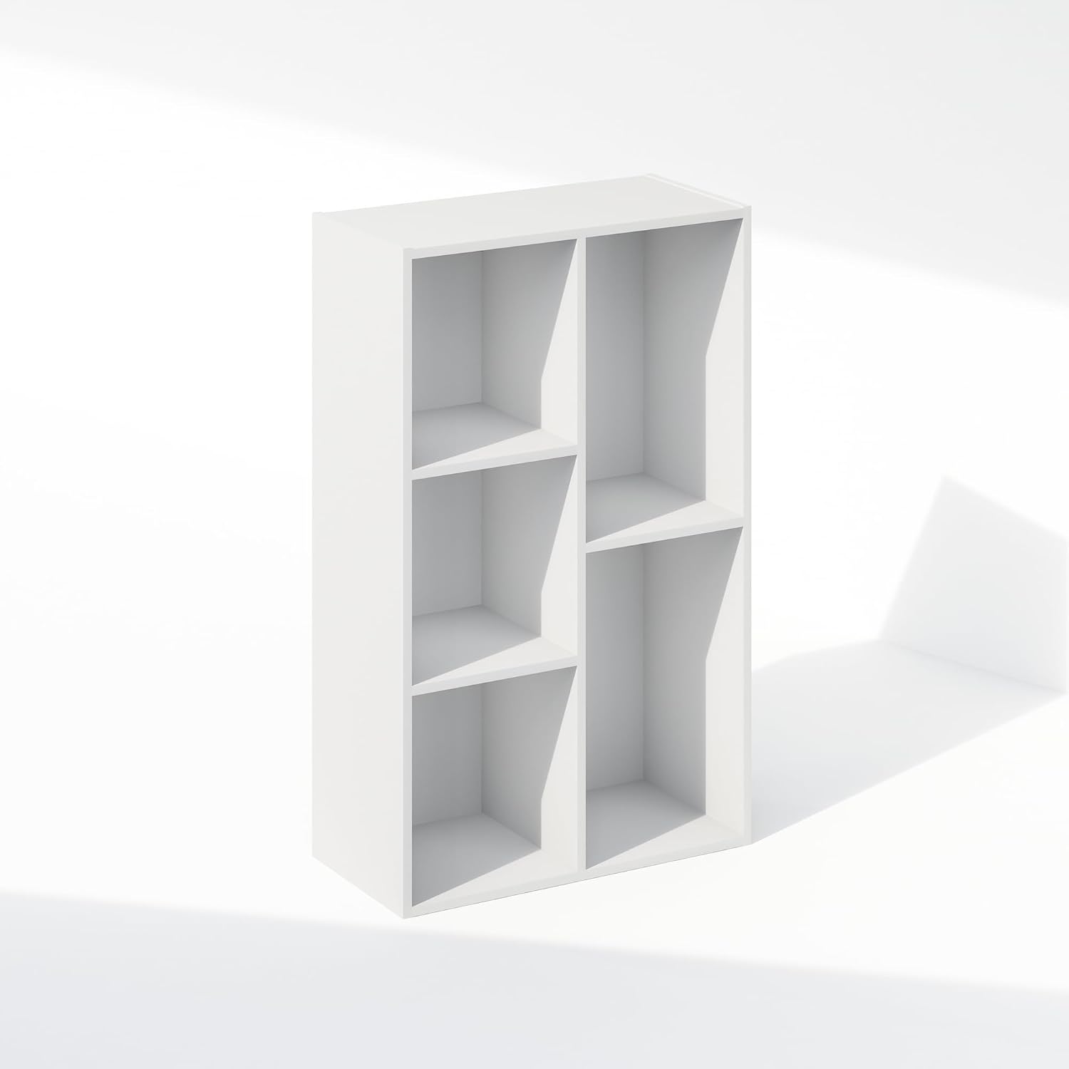 Furinno Reed Closet Organizers and Storage, 5-Cube Reversible Closet Shelves, Closet Organization Shelf, 9.4 x 19.5 x 31.5, for Bedroom, Closet, White - Image 7