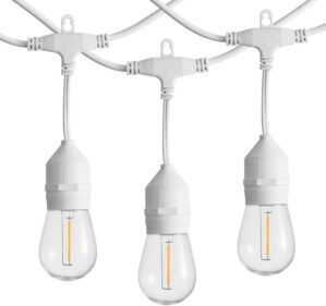 SUNTHIN 50FT White Outdoor String L...