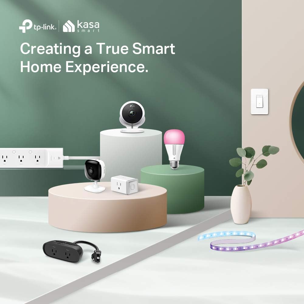 Kasa Smart Light Bulbs that works with Alexa and Google Home, Dimmable Smart LED Bulb, A19, 9W, 800Lumens, Soft White(2700K), CRI≥90, WiFi 2.4Ghz only, No Hub Required, 4 Count (Pack of 1)(KL110P4) - Image 7