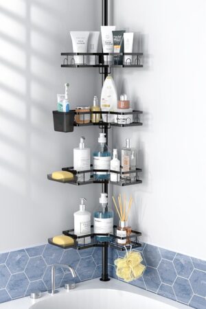 Adjustable Shower Caddy Tension Pol...