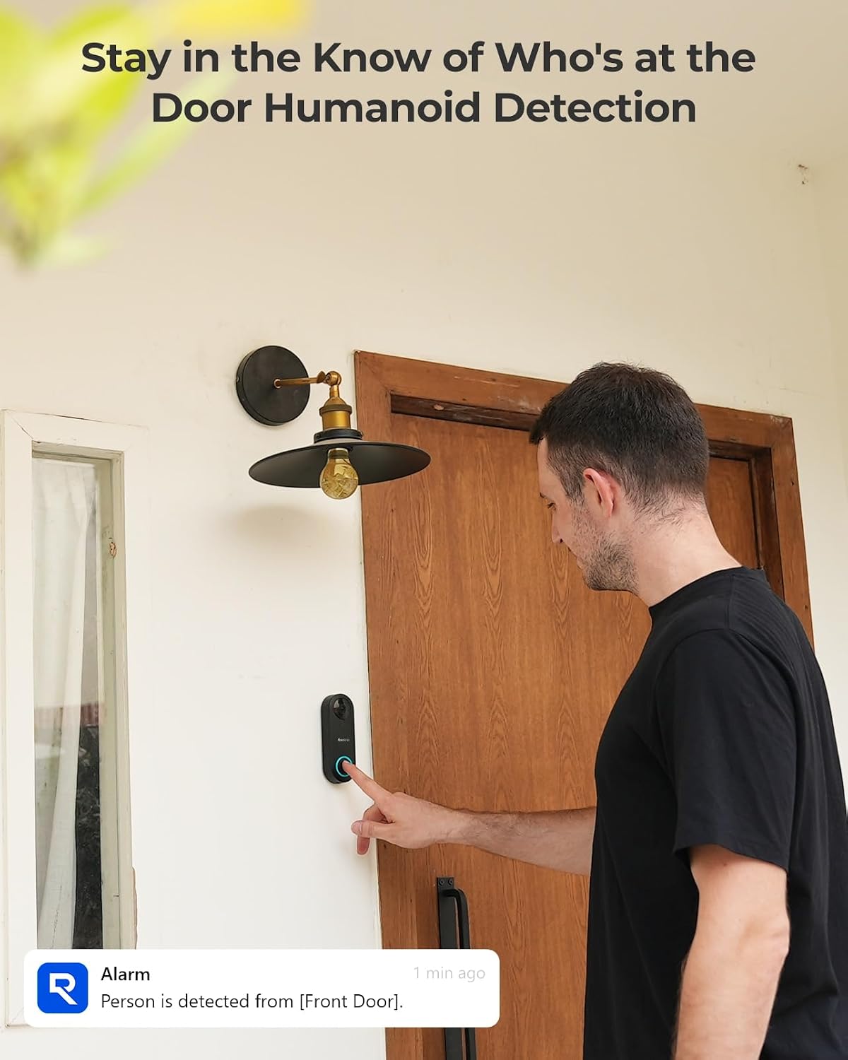 REOLINK Video Doorbell PoE 2K Wired Outdoor Security Camera with Chime V2 - Image 3
