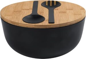 LOVYANXUE Bamboo Fiber Salad Bowl w...