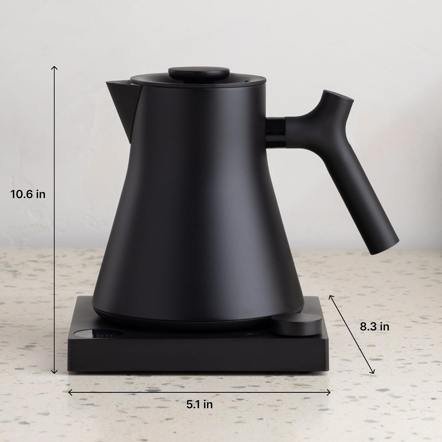 Fellow Corvo EKG Pro Small Electric Tea Kettle for Coffee, 0.9 Liter - Image 4