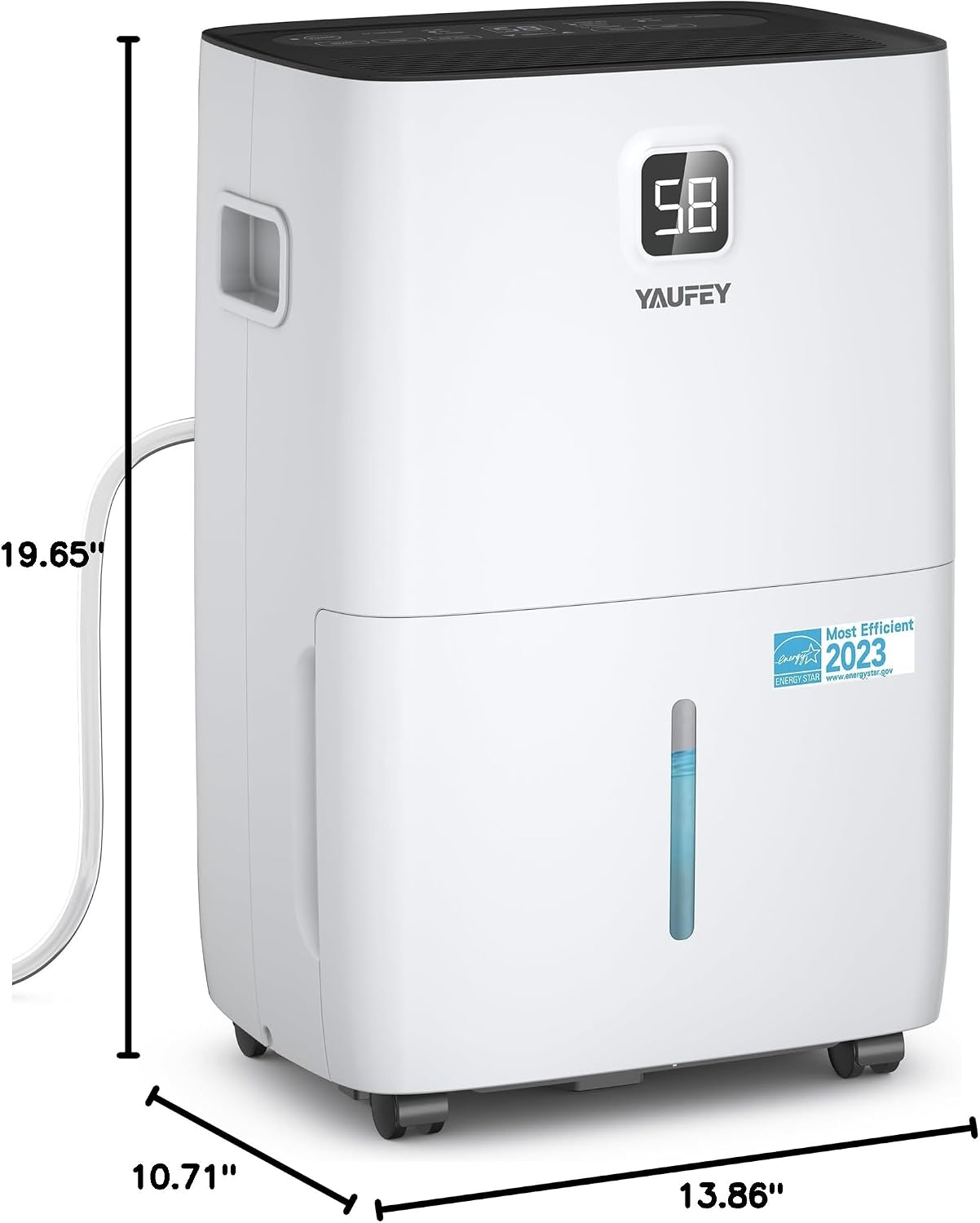 120 Pint Dehumidifier for Basement 6000 Sq. Ft with Drain Hose, ENERGY STAR - Image 10