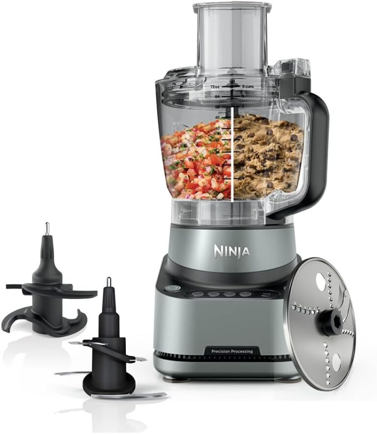 Ninja PrecisionPro Food Processor & Dough Mixer, 1000PW, 9-Cup, BZ601