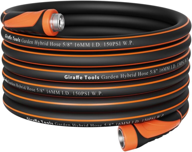 Giraffe Tools Garden Hose 5/8", 75ft Water Hose Heavy Duty