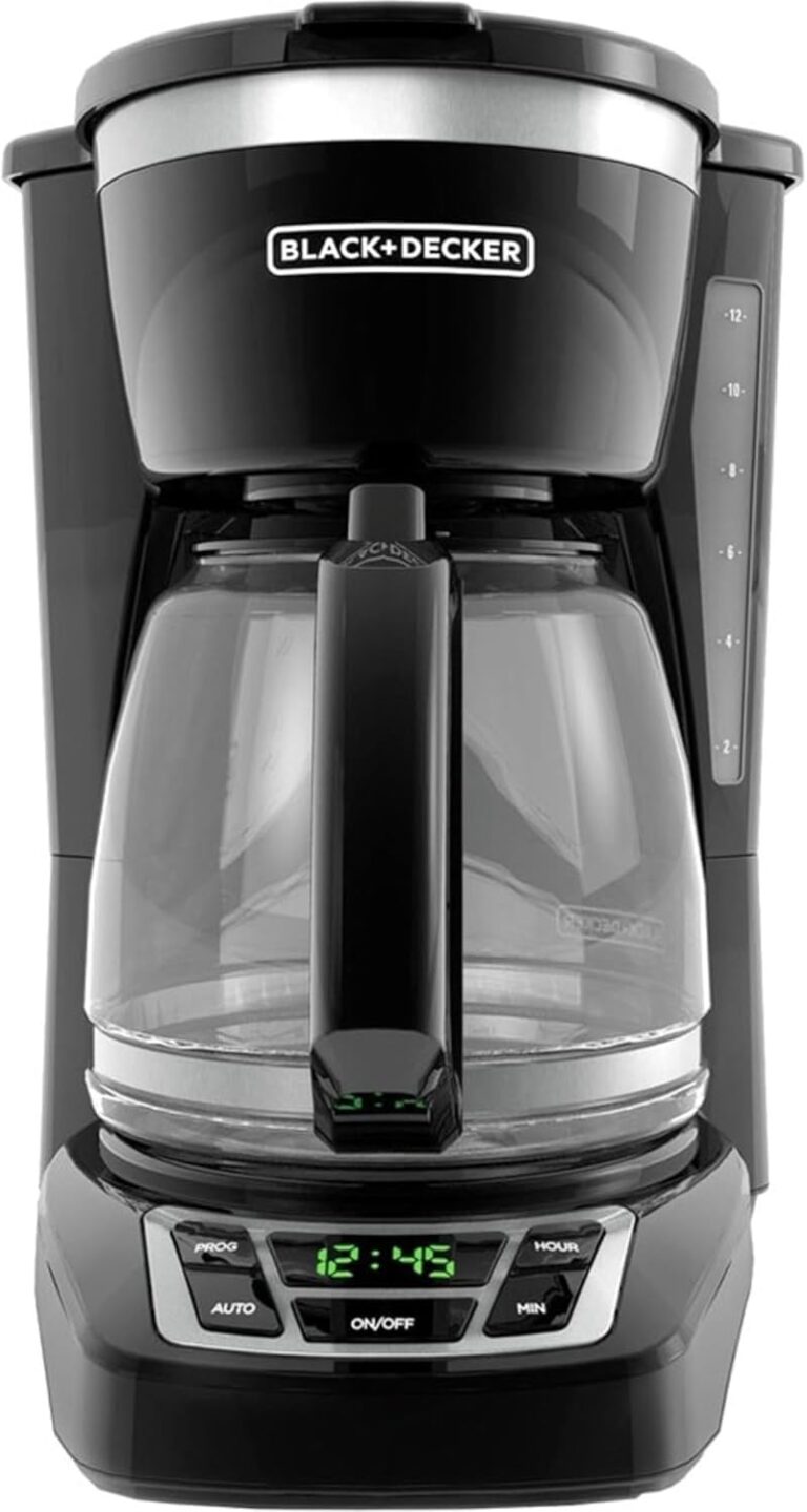 BLACK+DECKER 12-Cup Drip Coffee Maker with Vortex Brewing