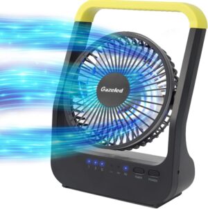 Gazeled Battery Powered Fan, Long L...