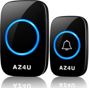 AZ4U Wireless Doorbell Kit 1 Button...