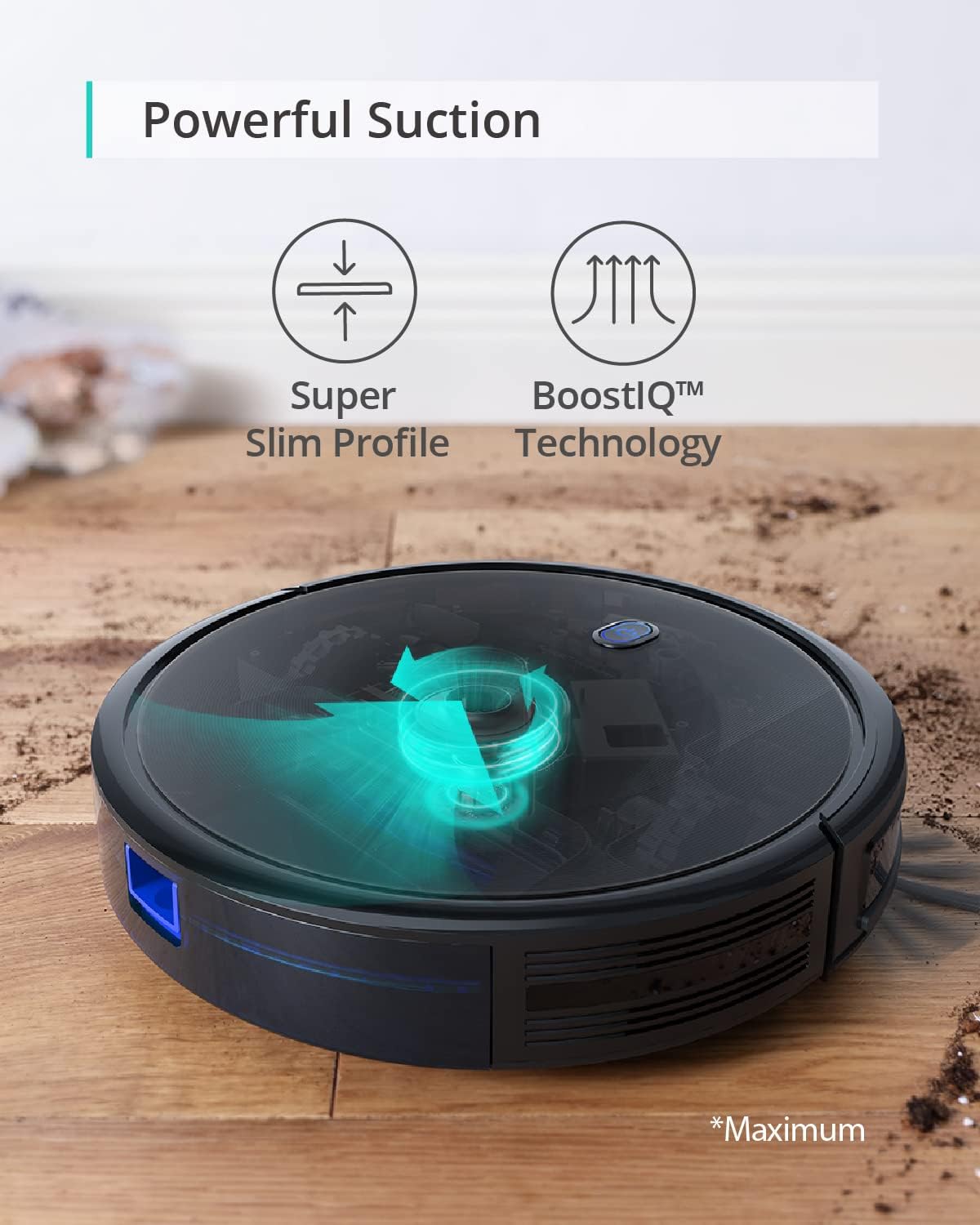 eufy 11S MAX Robot Vacuum Cleaner, Super Thin, Quiet - Image 3