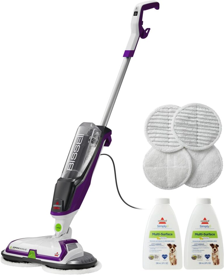 BISSELL SpinWave Pet Hard Floor Corded Spin Mop, 20399