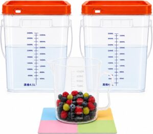 Airtight Square Clear Food Storage ...