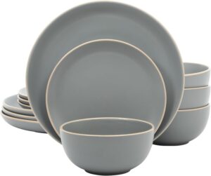Gibson Home Rockaway 12-Piece Stone...