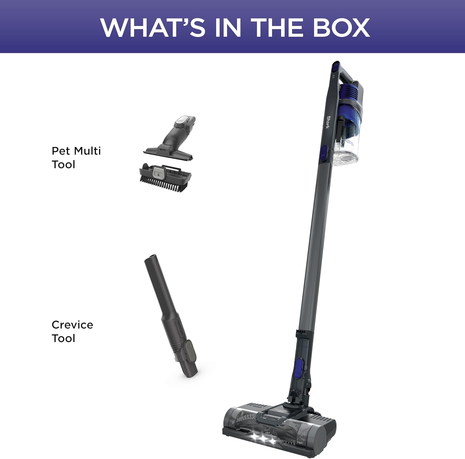 Shark Pet Cordless Stick Vacuum, Grey, IX141 - Image 10