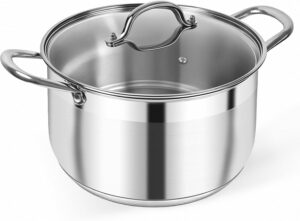 Kirecoo 8 Quart Stainless Steel Ind...
