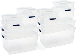 Rubbermaid Cleverstore Clear Dorm V...