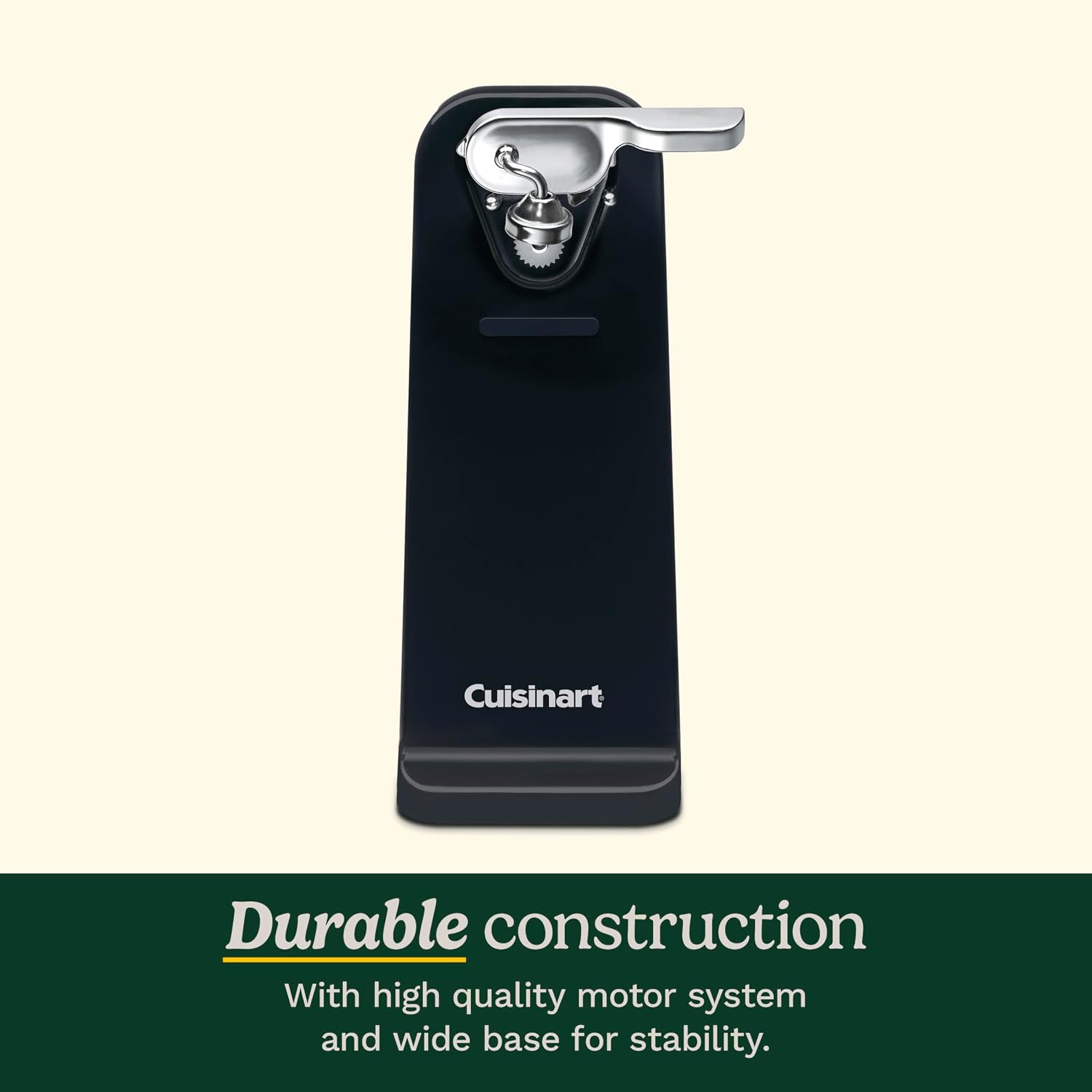 Cuisinart Electric Can Opener, One-Touch Operation, Nonslip Base, Black - Image 4
