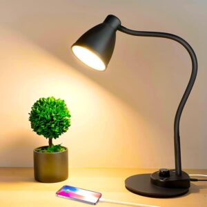 BOHON LED Desk Lamp with USB Chargi...