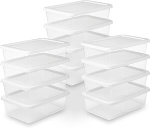 Sterilite Storage Box Stackable Tot...
