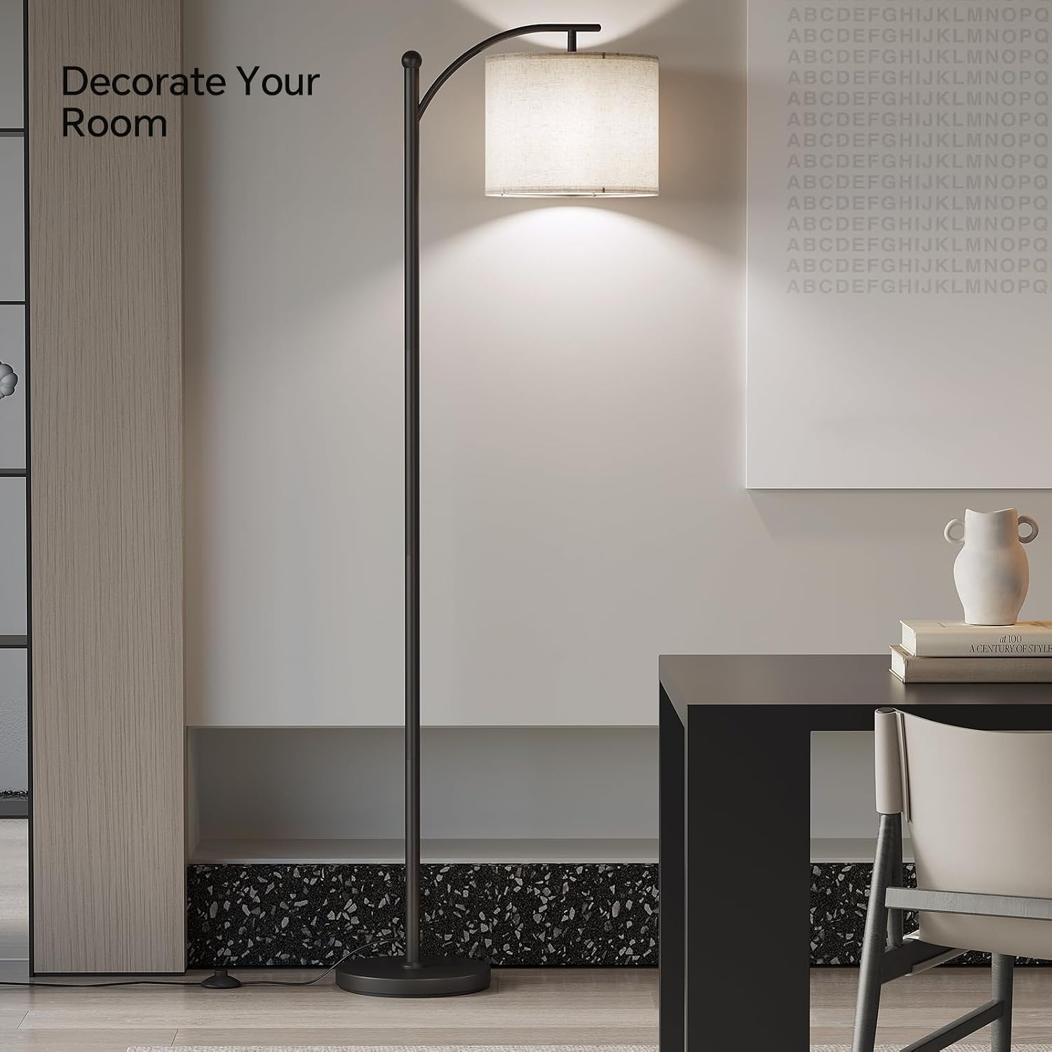 SUNMORY Arc Floor Lamp, Modern Floor Lamp with 3 Color Temperatures Bulb - Image 7