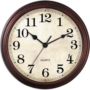 Wall Clock 9 Inch Vintage Decorativ...