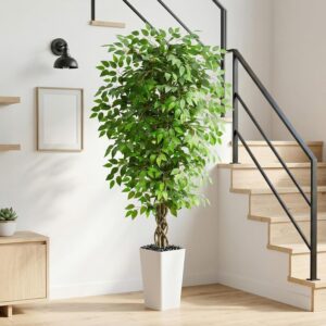 Artificial Ficus Tree Indoor, 5FT R...