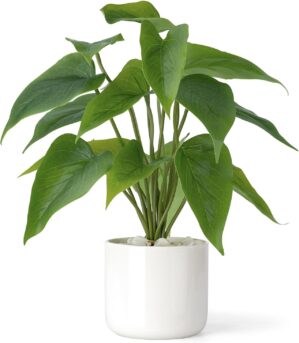 Mkono Fake Plants in Ceramic Pot, 1...