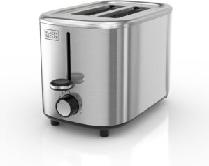 BLACK+DECKER 2-Slice Toaster with E...
