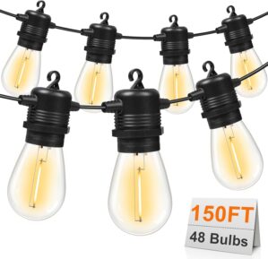 GvvooHome Outdoor String Lights, 15...