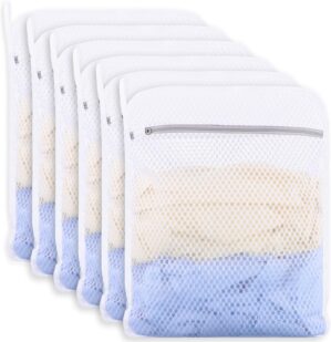 6-Pack Durable Honeycomb Mesh Laund...