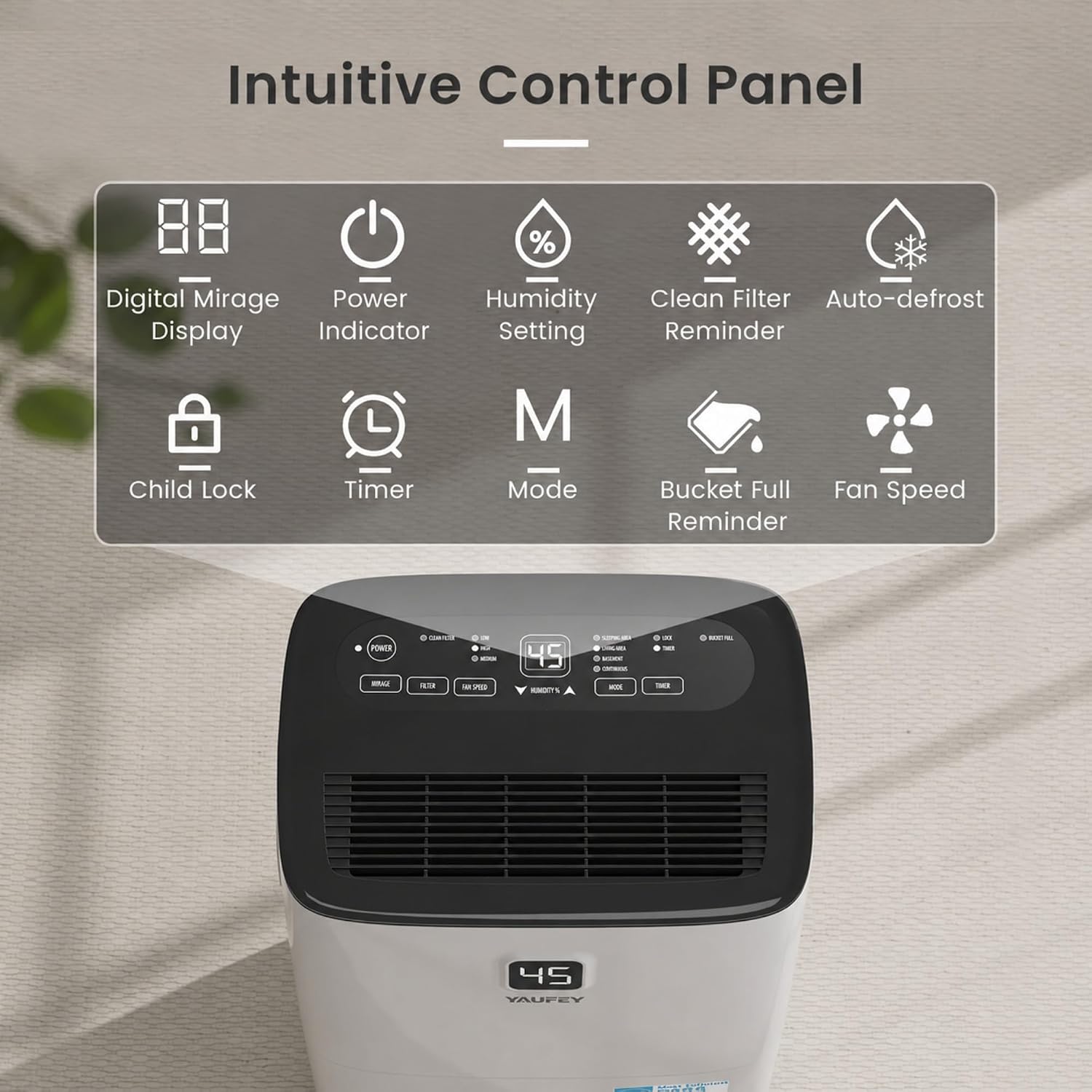 120 Pint Dehumidifier for Basement 6000 Sq. Ft with Drain Hose, ENERGY STAR - Image 5