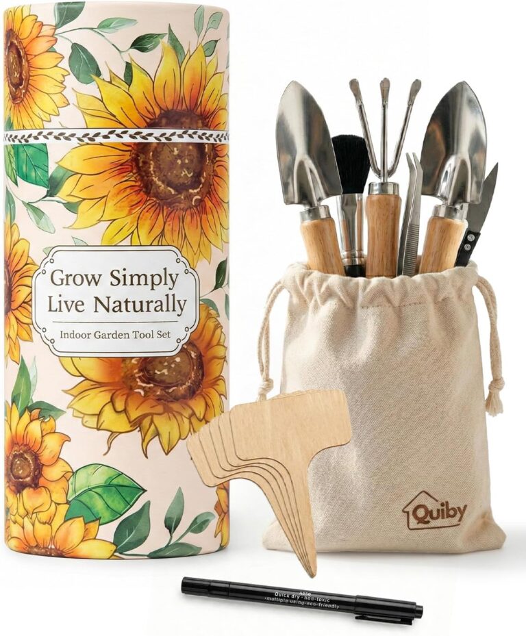 19-Piece Small Garden Tools Set, Indoor Plant Tools for Houseplant