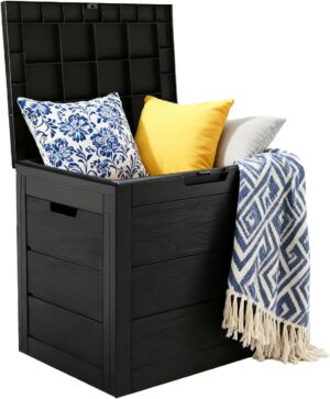 35 Gallon Outdoor Storage Box Water...