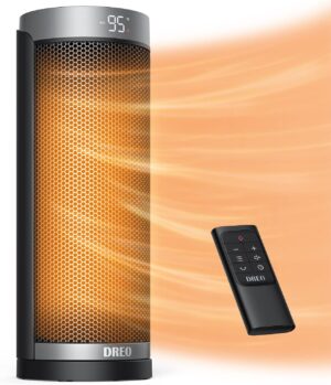 DREO 1500W Electric Space Heater wi...