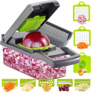 Ourokhome Vegetable Chopper Onion C...