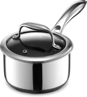 HexClad 1QT Hybrid Nonstick Saucier...