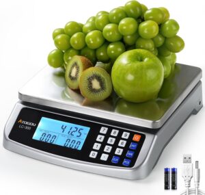 Atogou 66lb Food Scale, Commercial ...