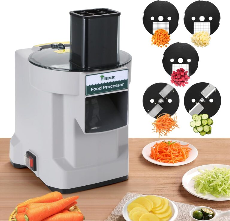 5 in 1 Electric Vegetable Chopper, Commercial Vegetable Dicer