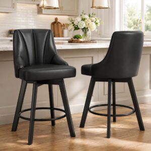 YaFiti 24″ Swivel Counter Hei...