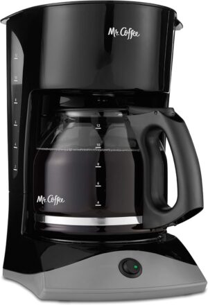 Mr. Coffee Black Coffee Maker, 12 C...