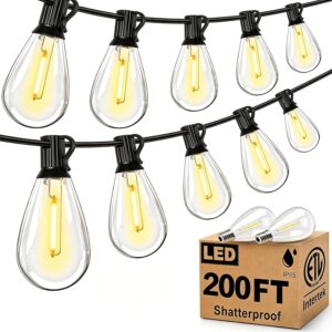 Tenmiro 200FT Outdoor String Lights...