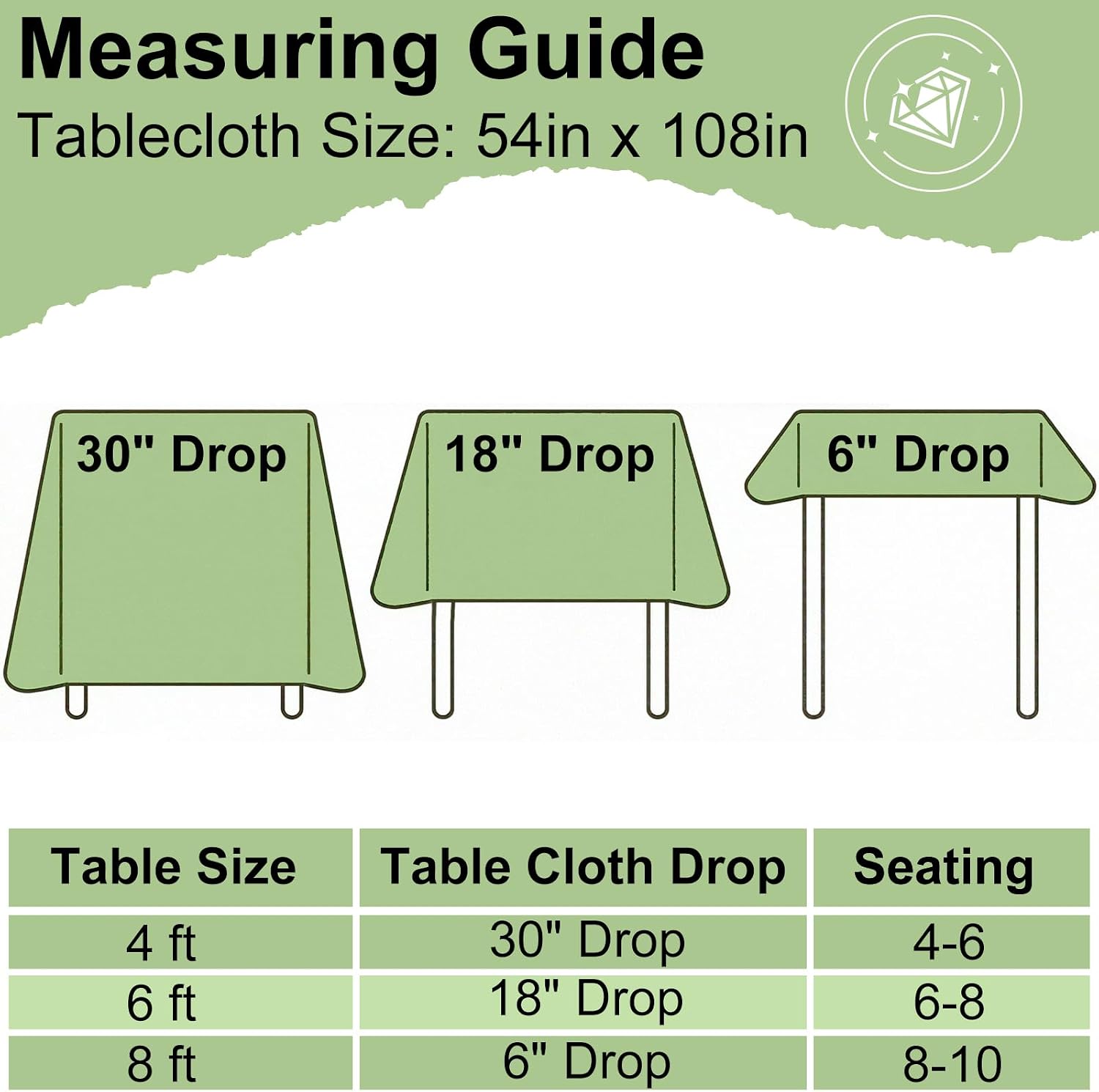 misaya 6 Packs Plastic Table Cloth Black Disposable Tablecloth - Image 8
