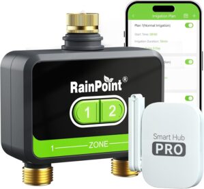 RainPoint 2-Zone WiFi Water Timer, ...