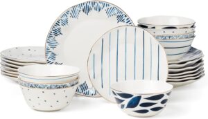 Lenox Blue Bay Porcelain 24-Piece D...