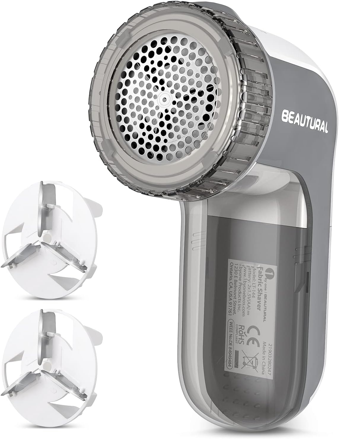 BEAUTURAL Fabric Shaver and Lint Remover, Portable Sweater Defuzzer