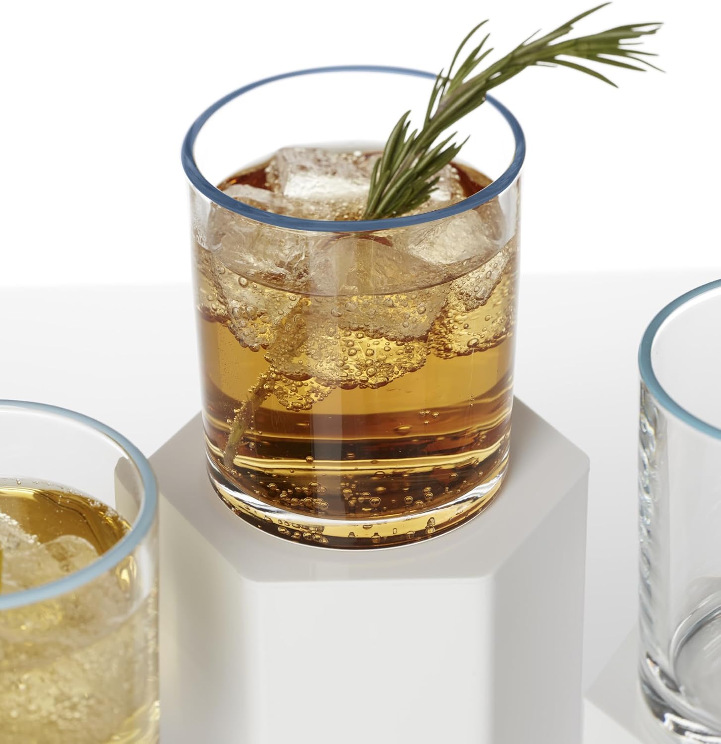 Oneida 24 Seven Turquoise Glass Tumblers, 13.5oz, Set of 6 - Image 5